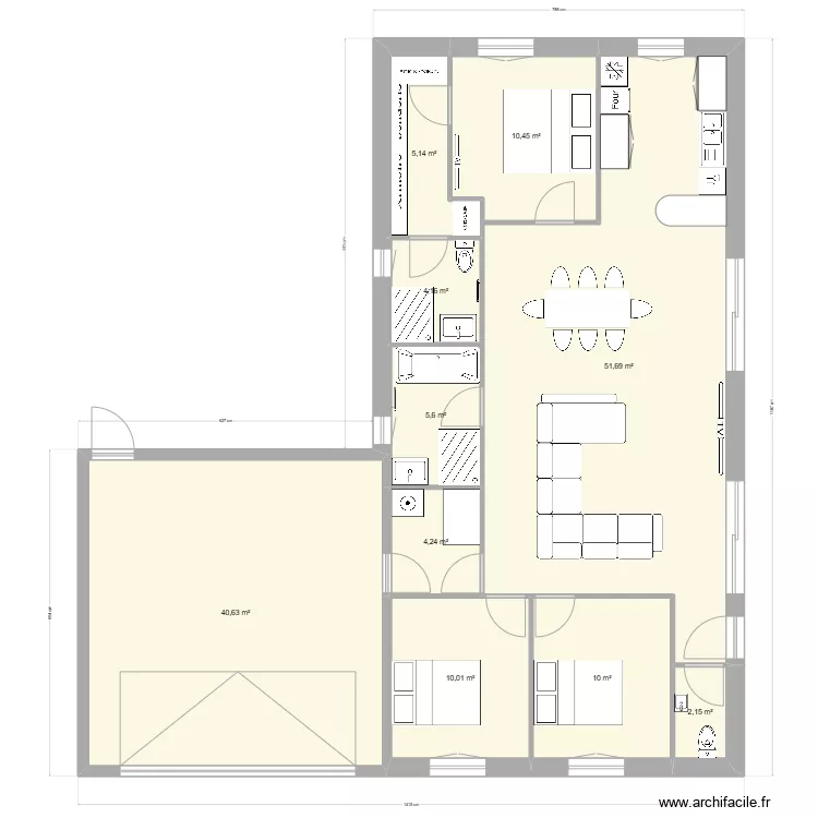 Maison 2. Plan de Maison 2. Plan de