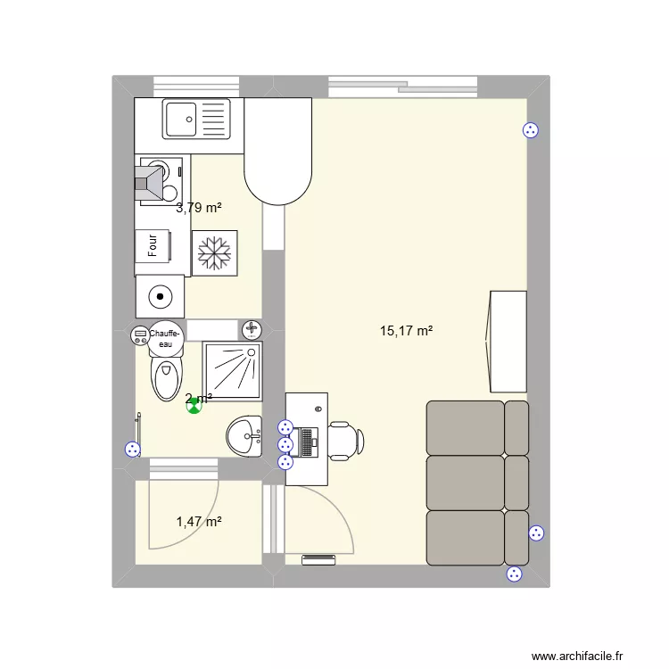 appart perreux. Plan de 4 et 22 m² appart perreux. Plan de 4 et 22 m²