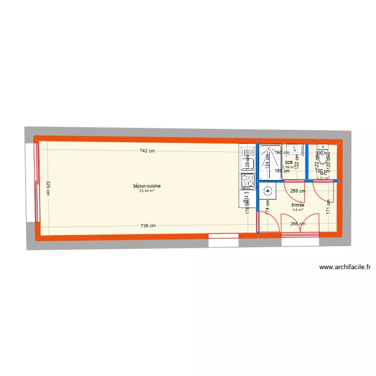 Lopez - Projet Appt RDC. Plan de 