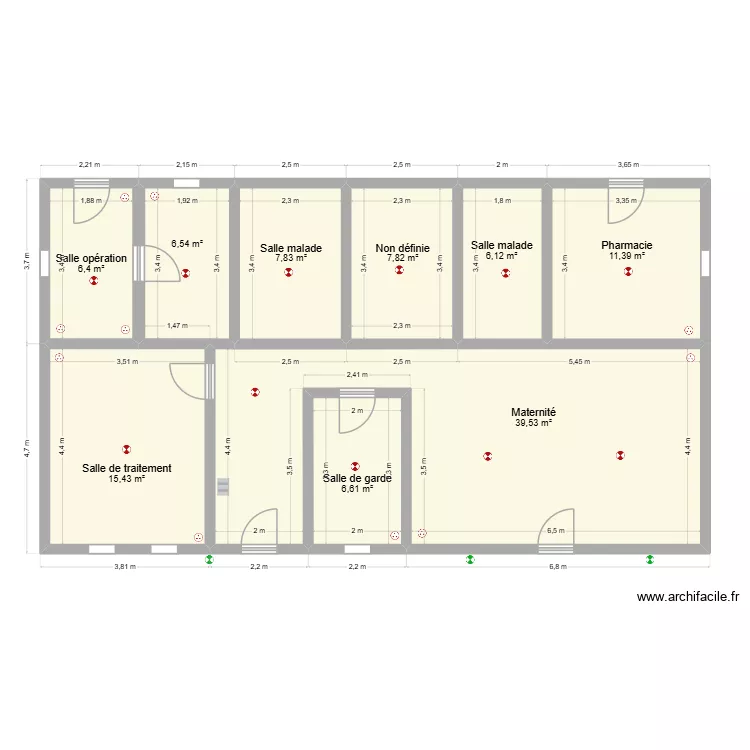 KALO CS B&acirc;timent N&deg;2 - V1b nov25. Plan de 9  et 108 m²