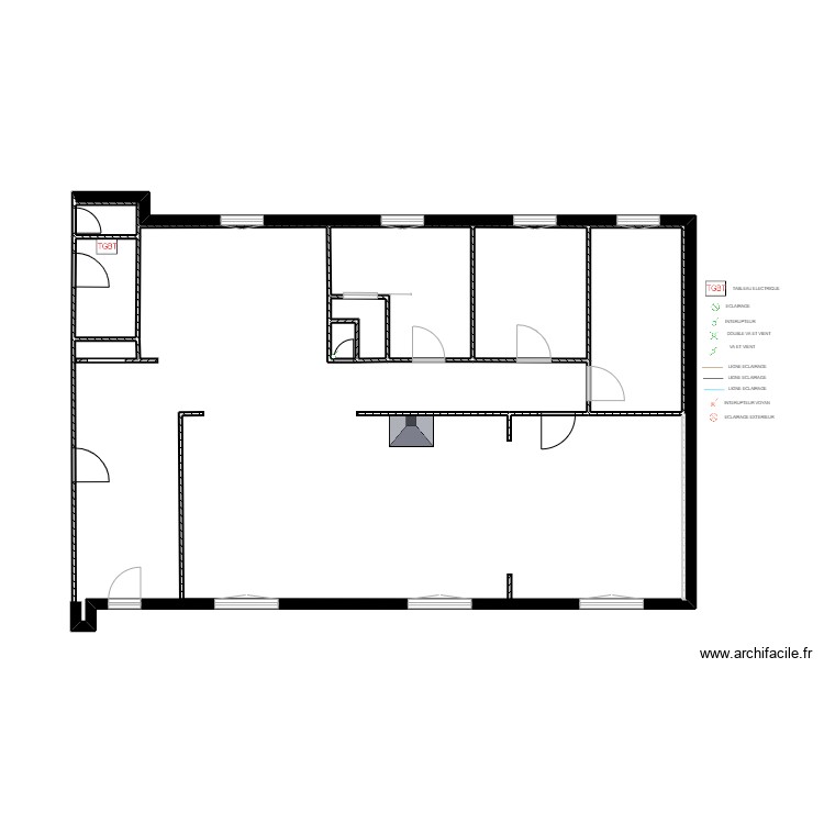 PLAN NU. Plan de 0 pièce et 0 m2