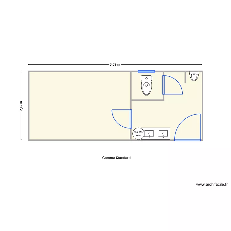 SAS ENBALL DE RETZ. Plan de 3 et 14 m² SAS ENBALL DE RETZ. Plan de 3 et 14 m²