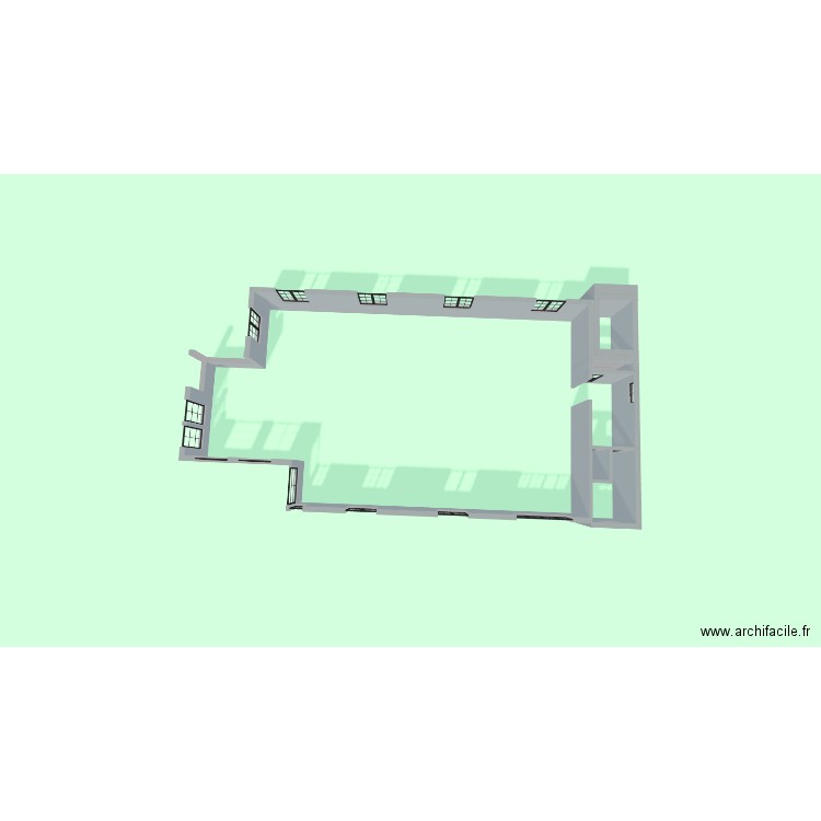 2 eme etage fenetres. Plan de 0 pièce et 0 m2