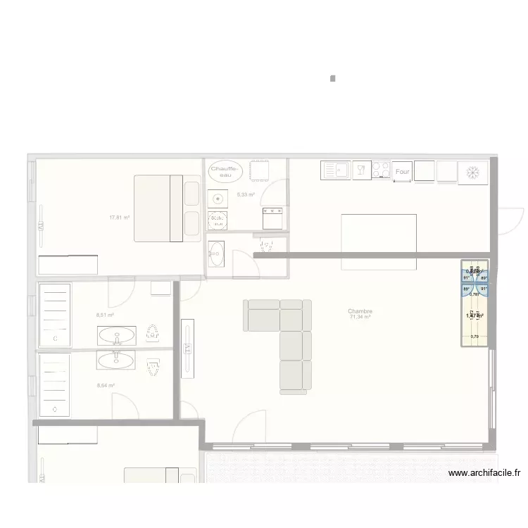 espagne2 BIS. Plan de 8 Pièces et 133 m² espagne2 BIS. Plan de 8 Pièces et 133 m²