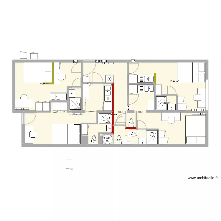 ST HERBLAIN MAYENNE VF3. Plan de 