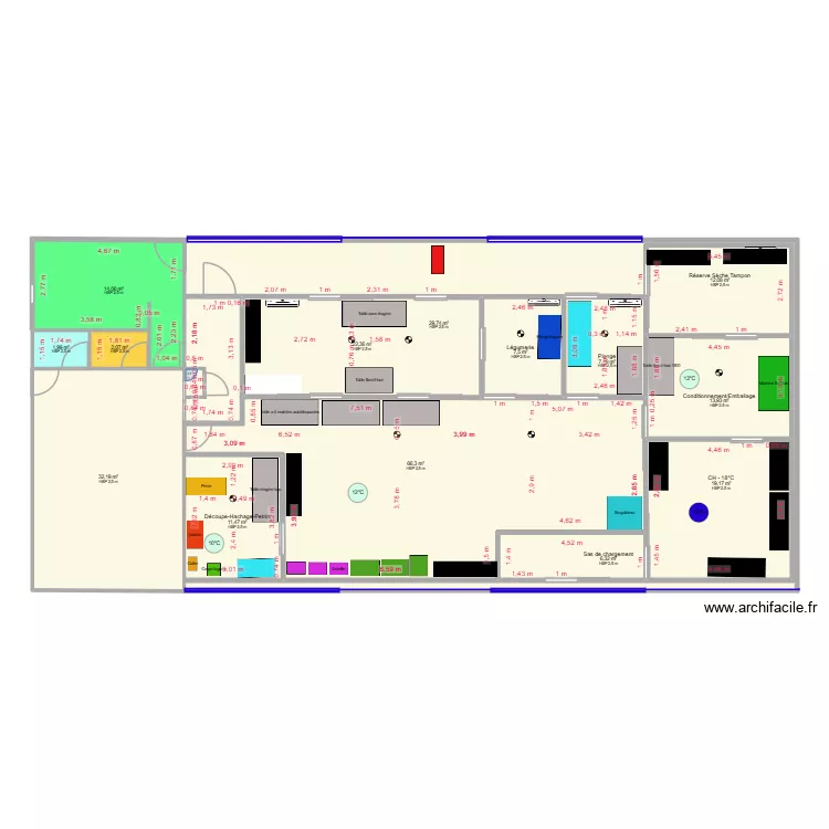 Dock BENEYTOU_PACIFIC FLAVOUR_V05. Plan de 14  et 247 m²