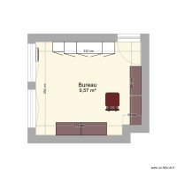 Plan bureau 166 aménagements hauts