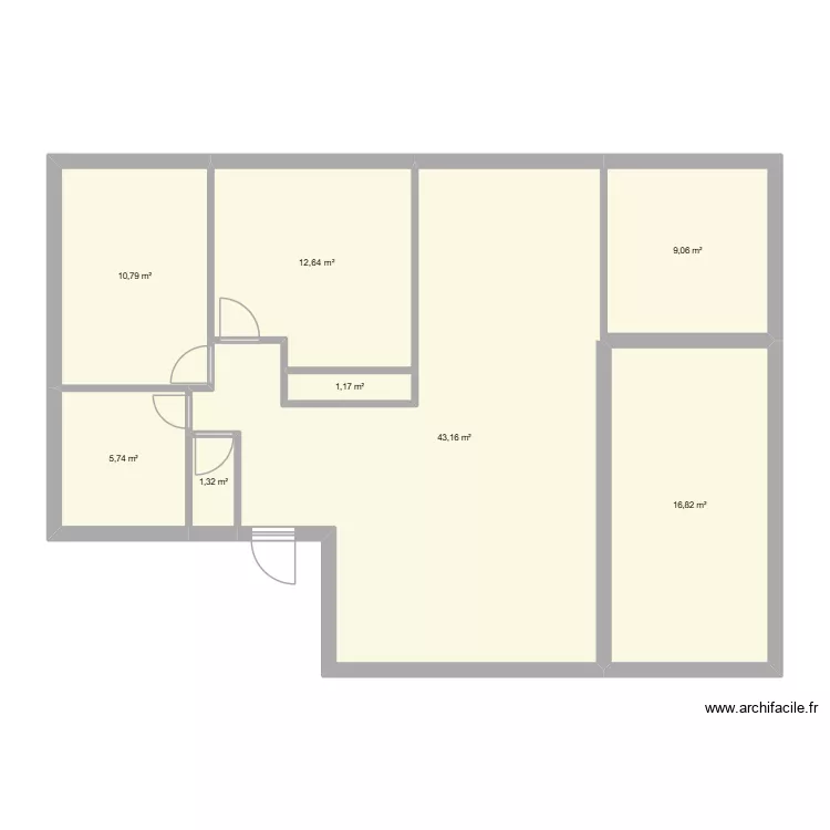 Maison Fléac. Plan de 8 et 101 m² Maison Fléac. Plan de 8 et 101 m²