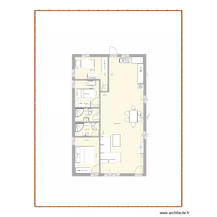 inlaw. Plan de 