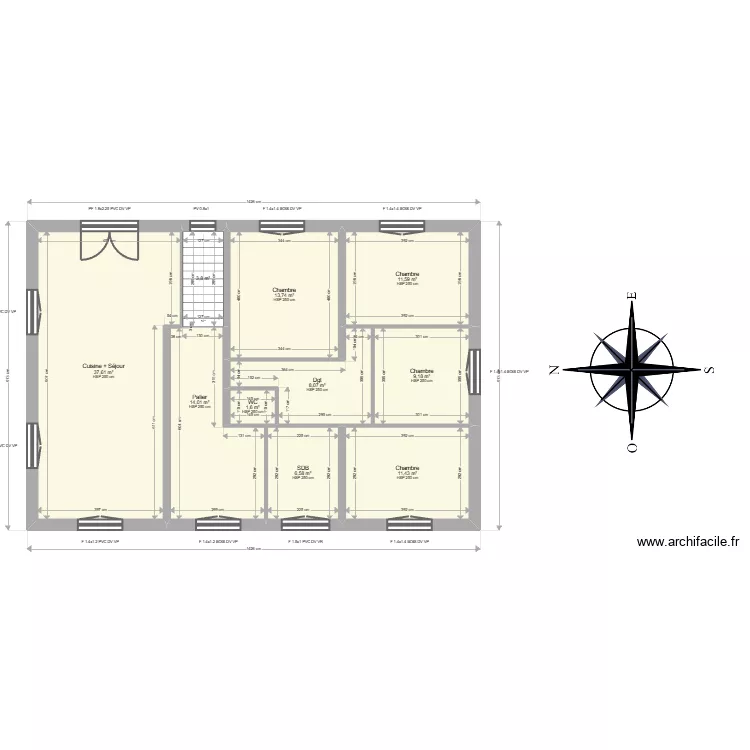 ML26001286. Plan de 19  et 235 m²