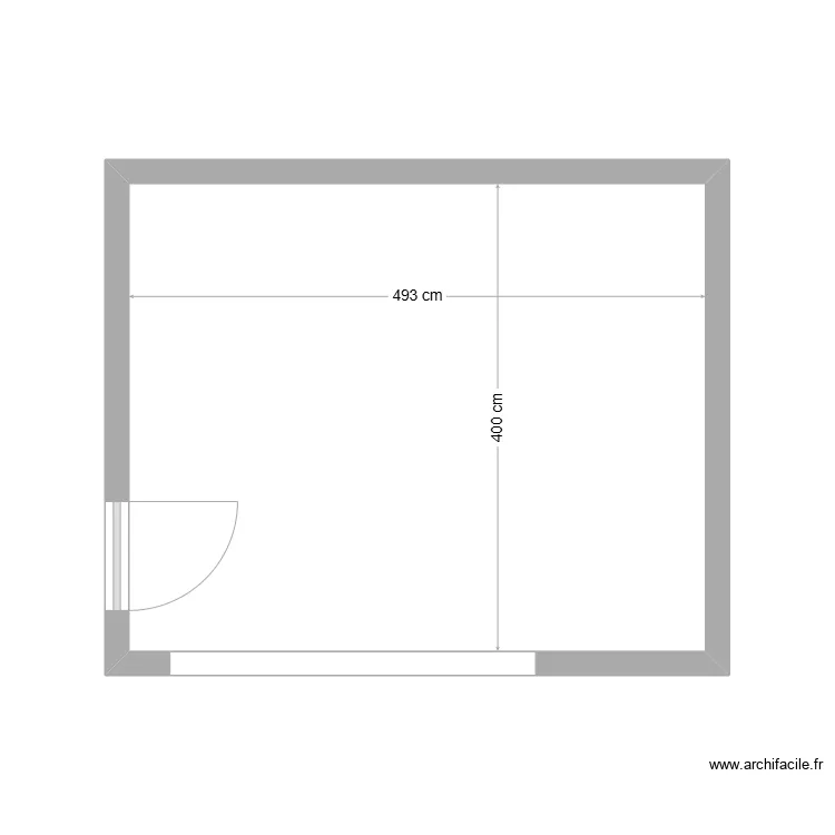 Roc Mer Studio - Plan de masse (Hors cloisons). Plan de 