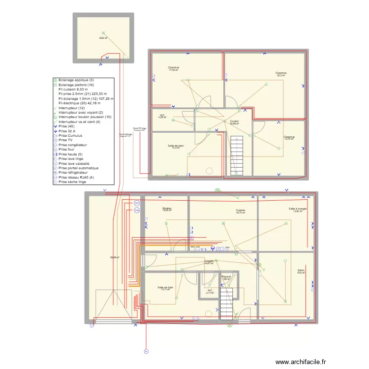 plan maison doullens. Plan de 
