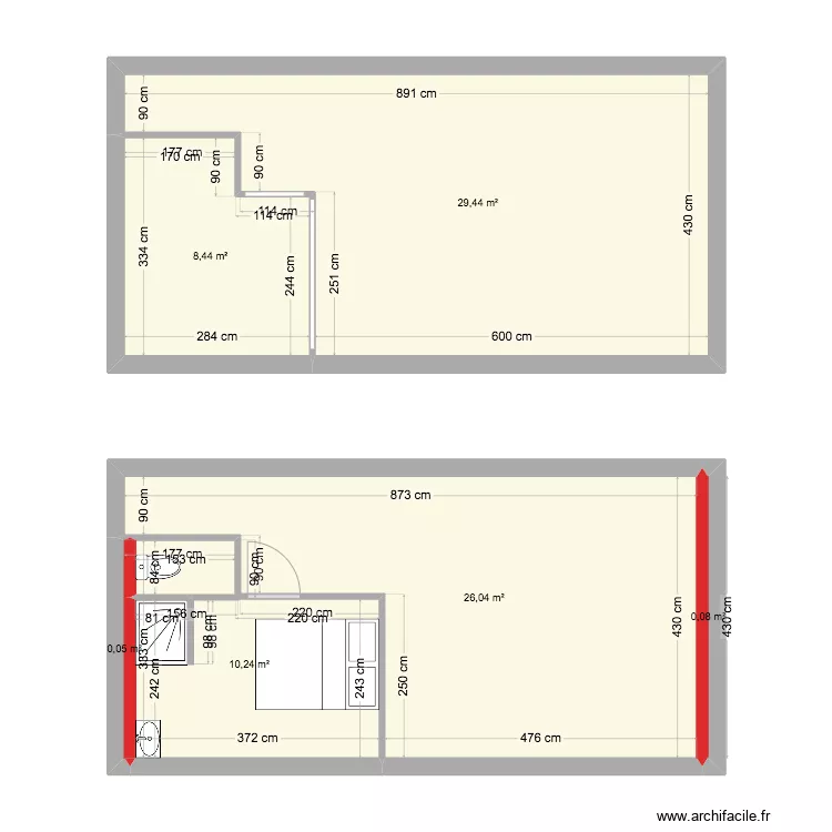 chantier robin. Plan de 