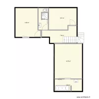 appartement wc douche en CARRE FOND FOND77