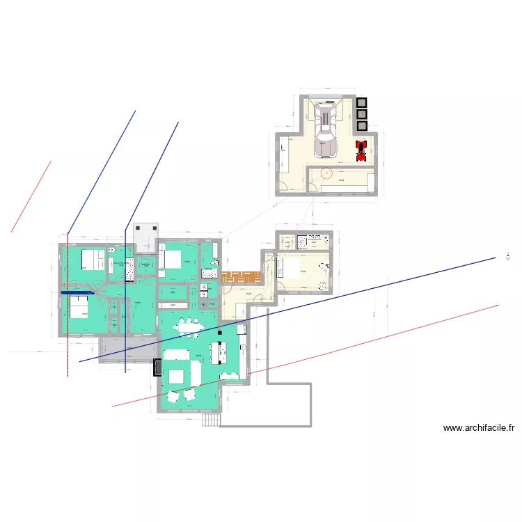 PLAN RENO GARAGE 2. Plan de 