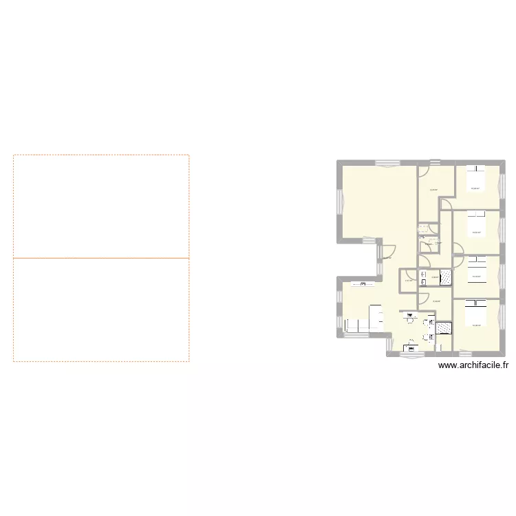 test3. Plan de 11  et 144 m²