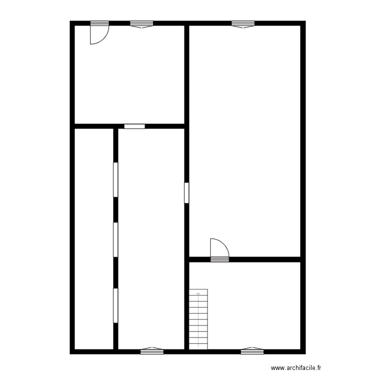 crombez. Plan de 24 pièces et 810 m2