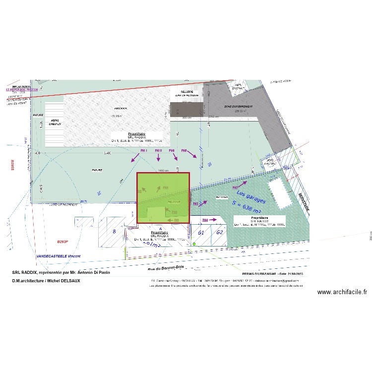 SERRE. Plan de 0 pièce et 0 m2