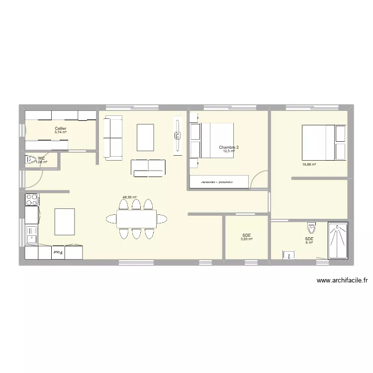 ludon medoc. Plan de 7 et 95 m² ludon medoc. Plan de 7 et 95 m²