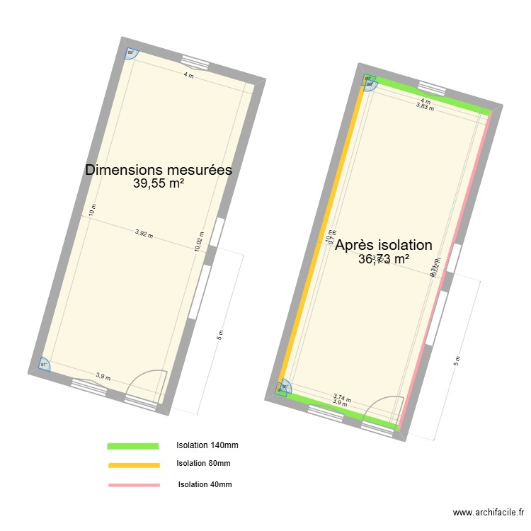 Plan Barjon. Plan de 46 pièces et 1311 m2