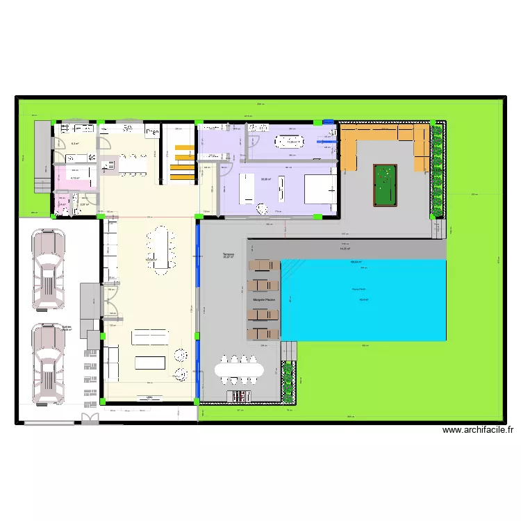 VILLAS 786 v2. Plan de 24 et 794 m² VILLAS 786 v2. Plan de 24 et 794 m²