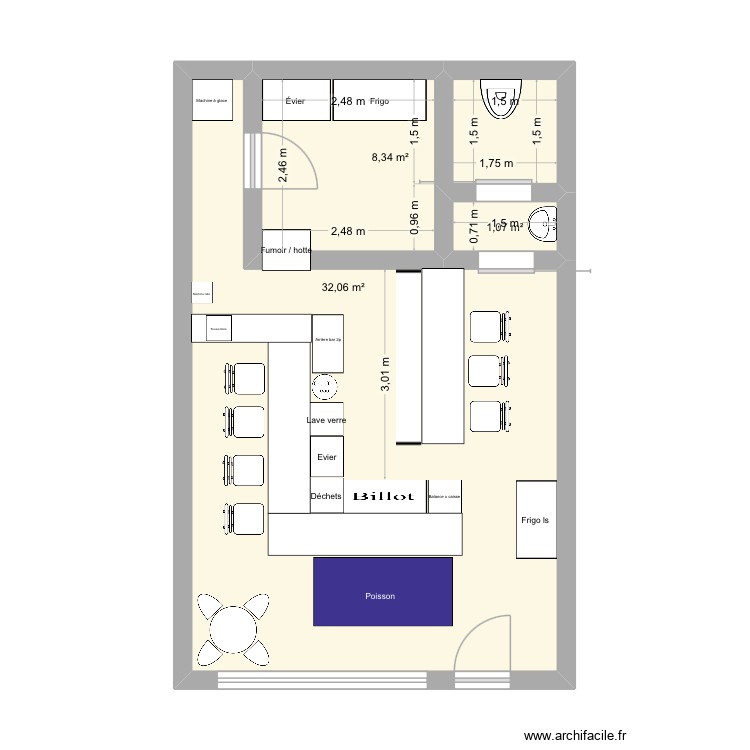 Nami. Plan de 0 pièce et 0 m2