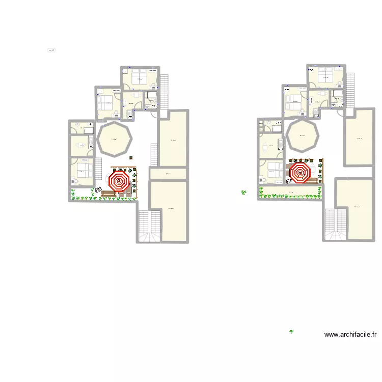 TERRASSE 082026. Plan de 24 et 247 m² TERRASSE 082026. Plan de 24 et 247 m²