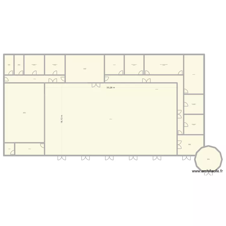 SDF 2. Plan de 19 et 1267 m² SDF 2. Plan de 19 et 1267 m²