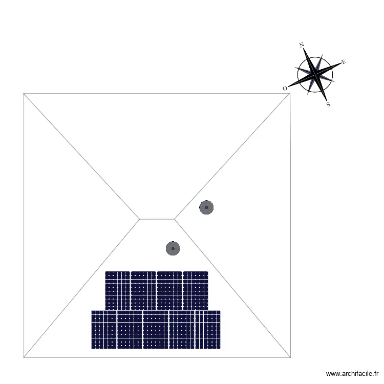 MAISON EZNATI. Plan de 