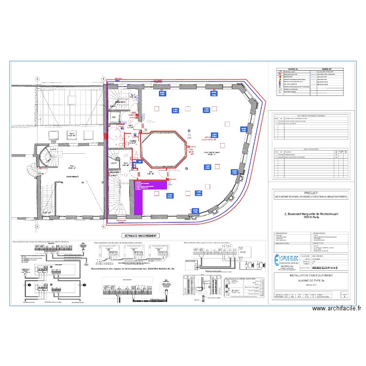 Ex TATI R+3. Plan de 0 pièce et 0 m2