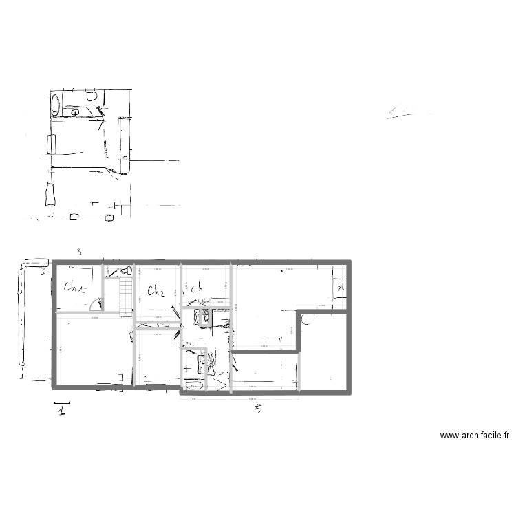Alice. Plan de 10 pièces et 119 m2