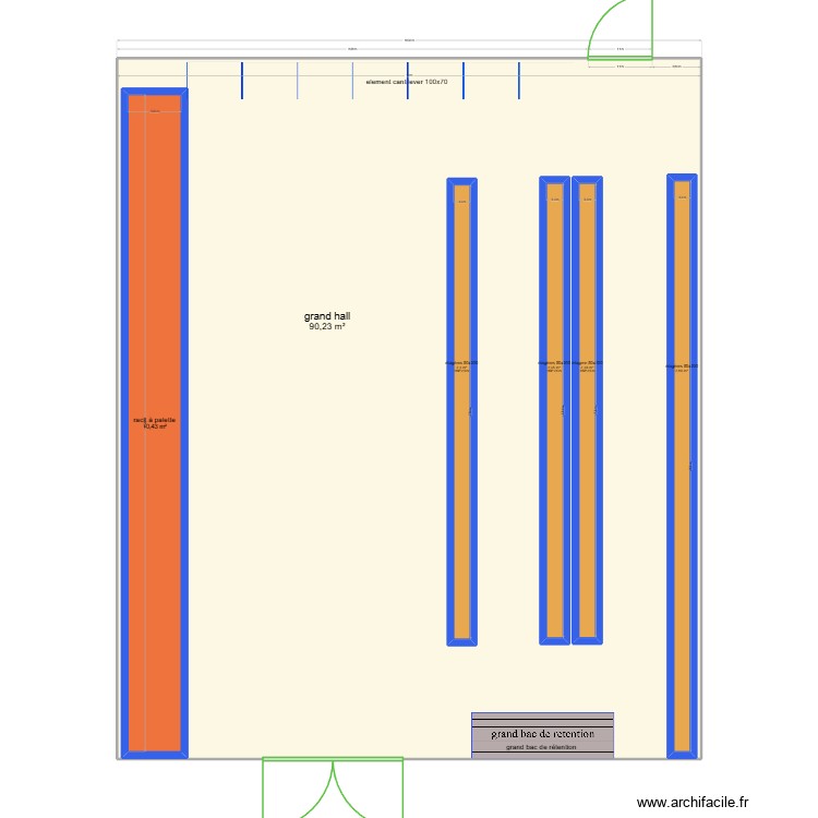 ANS Grand Hall 2. Plan de 0 pièce et 0 m2