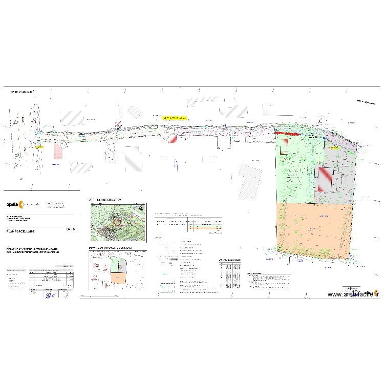 localisation maison sur piscine. Plan de 0 pièce et 0 m2