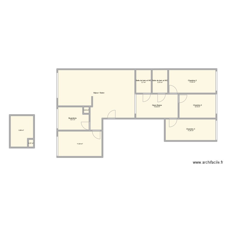 Orleans 3 place du bois. Plan de 0 pièce et 0 m2