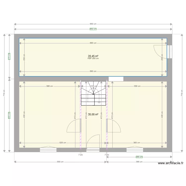 Maison SPDC INITIAL A. Plan de 