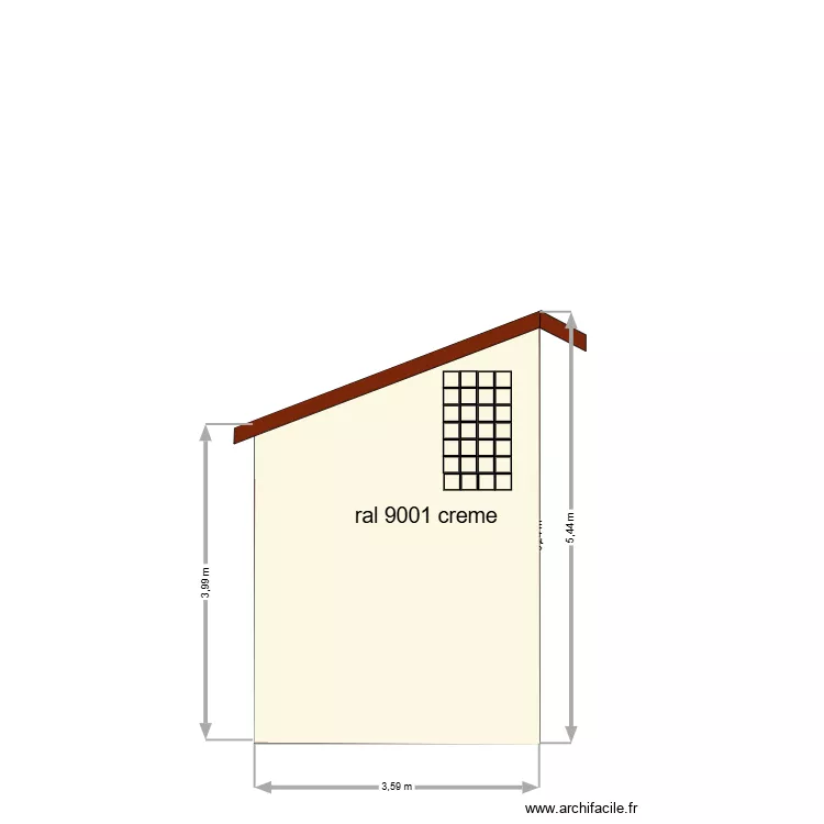 pignon petit loft new. Plan de 