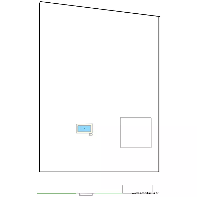 Piscine. Plan de 3 et 99 m² Piscine. Plan de 3 et 99 m²
