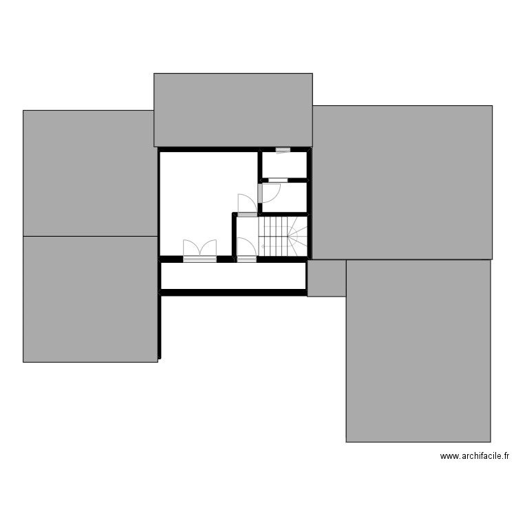 BERNARD. Plan de 20 pièces et 371 m2