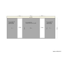 plan toiture véranda