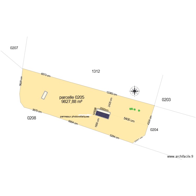 PANDOLFI. Plan de 0 pièce et 0 m2