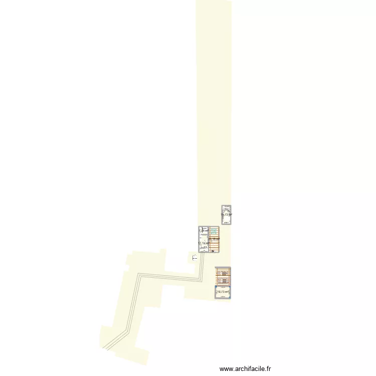 ESSARTS V2b. Plan de 5  et 92 m²
