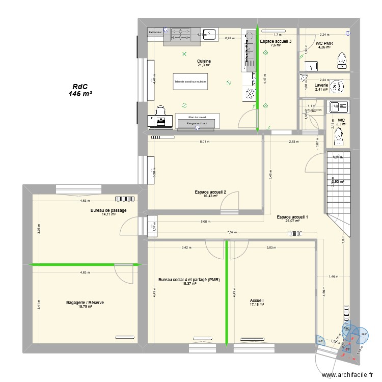 20250317-Plans Ivan. Plan de 36 pièces et 443 m2