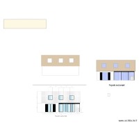 Facade sud projet