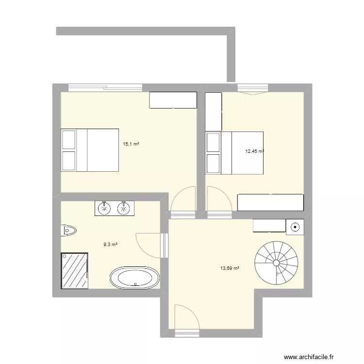 RDC RENO N°2. Plan de RDC RENO N°2. Plan de