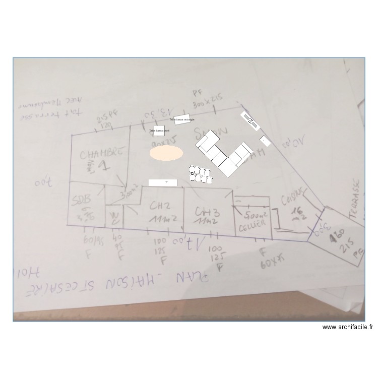 hernandez. Plan de 0 pièce et 0 m2