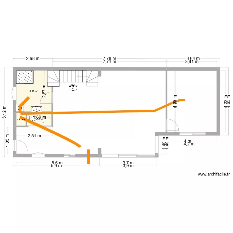 Les Mouettes Circuits Ventilation. Plan de 