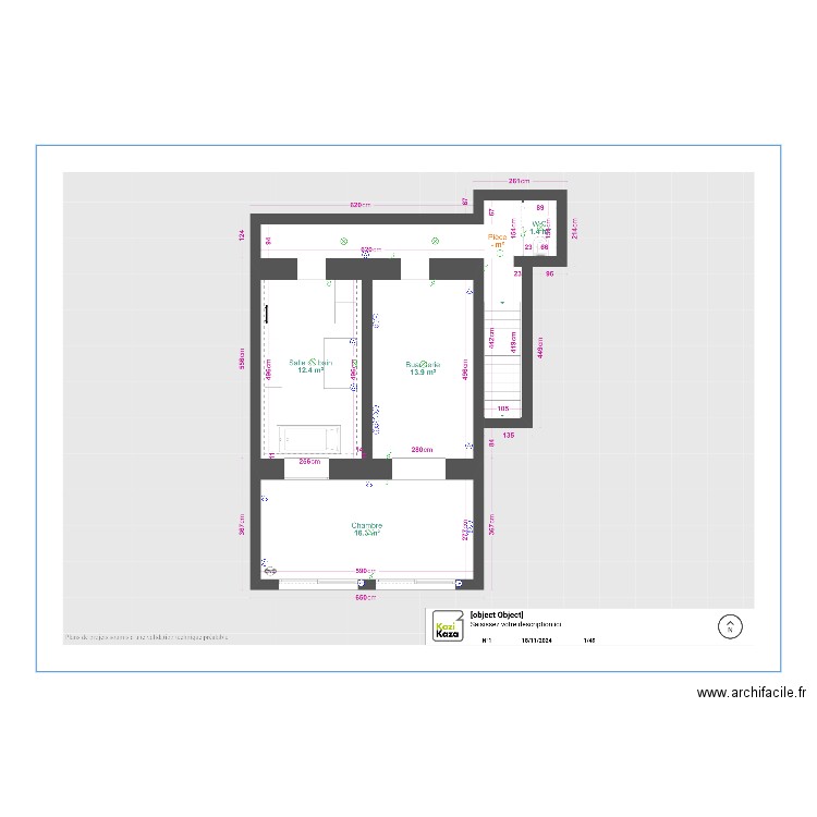 BUNKER. Plan de 0 pièce et 0 m2
