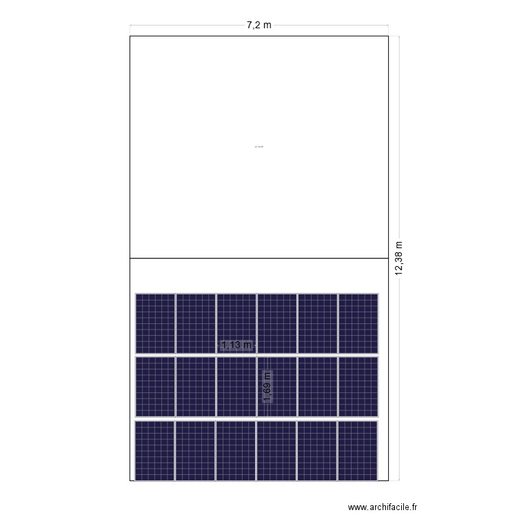 toit marie france. Plan de 0 pièce et 0 m2