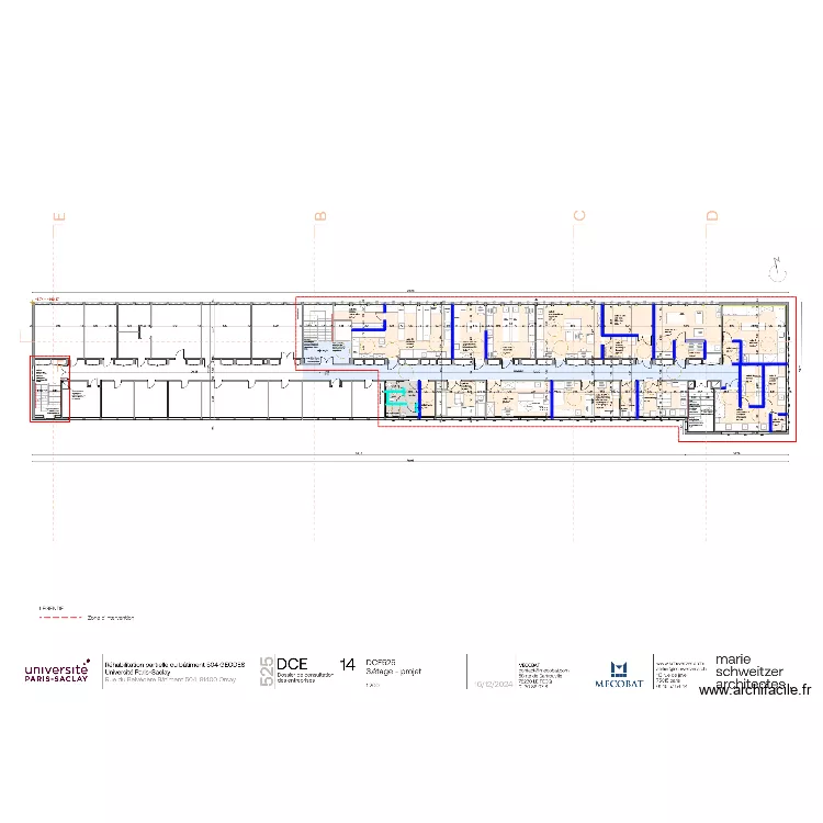 GEODES PROJET R+3. Plan de 