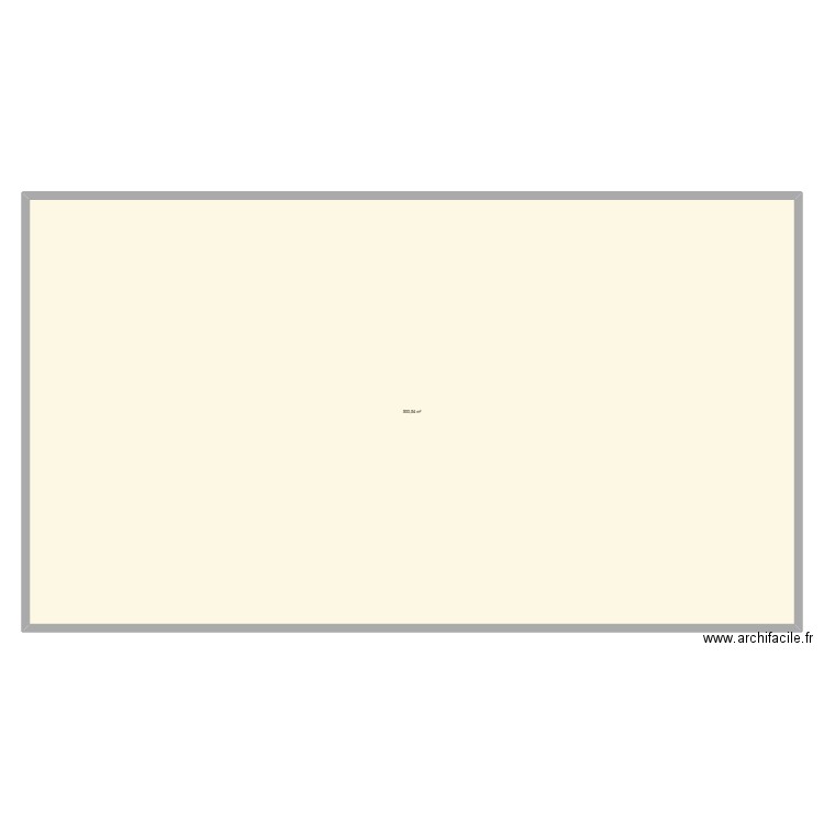 plan de masse. Plan de 1 pièce et 501 m2